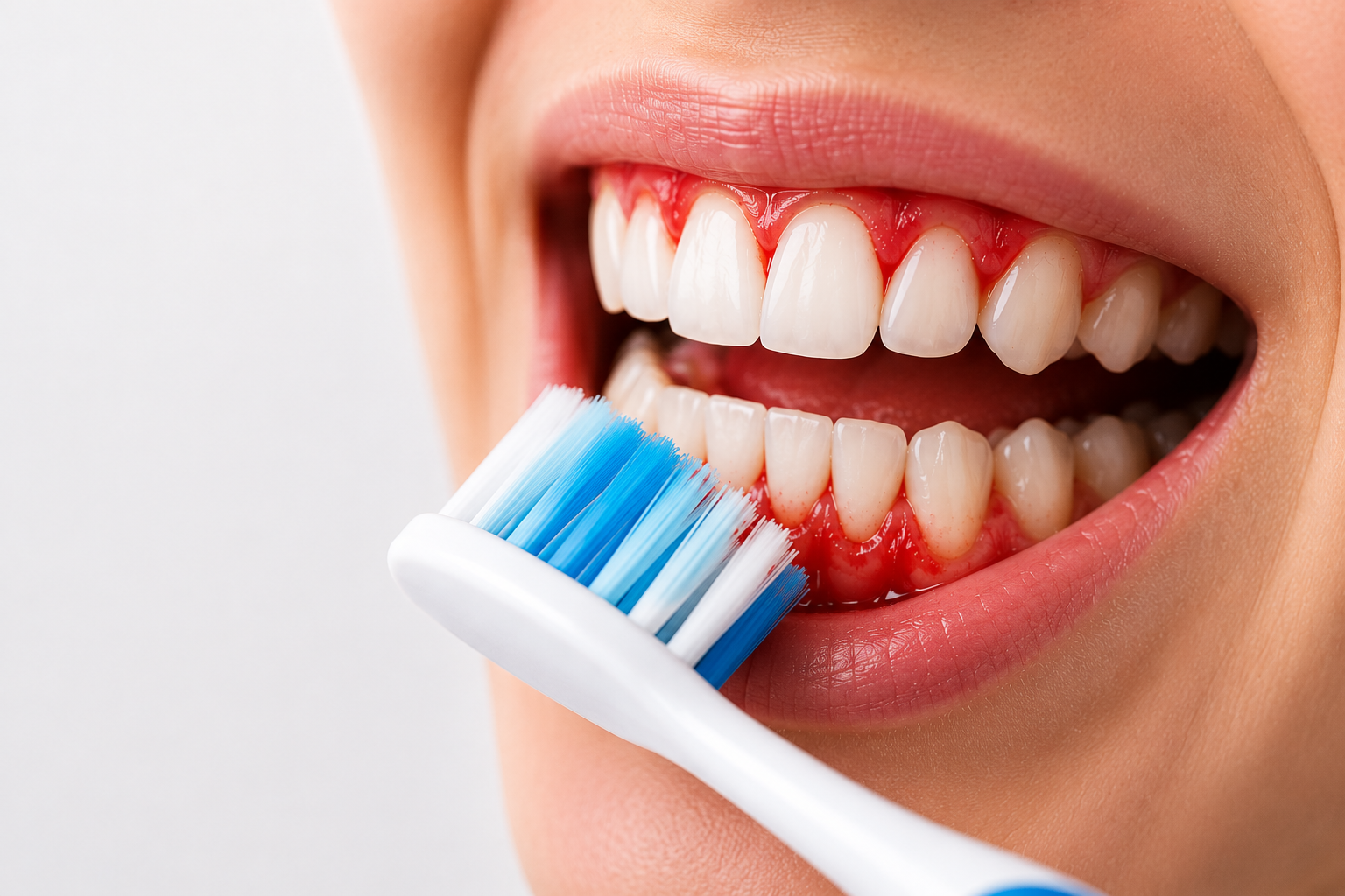 bleeding gums while brushing